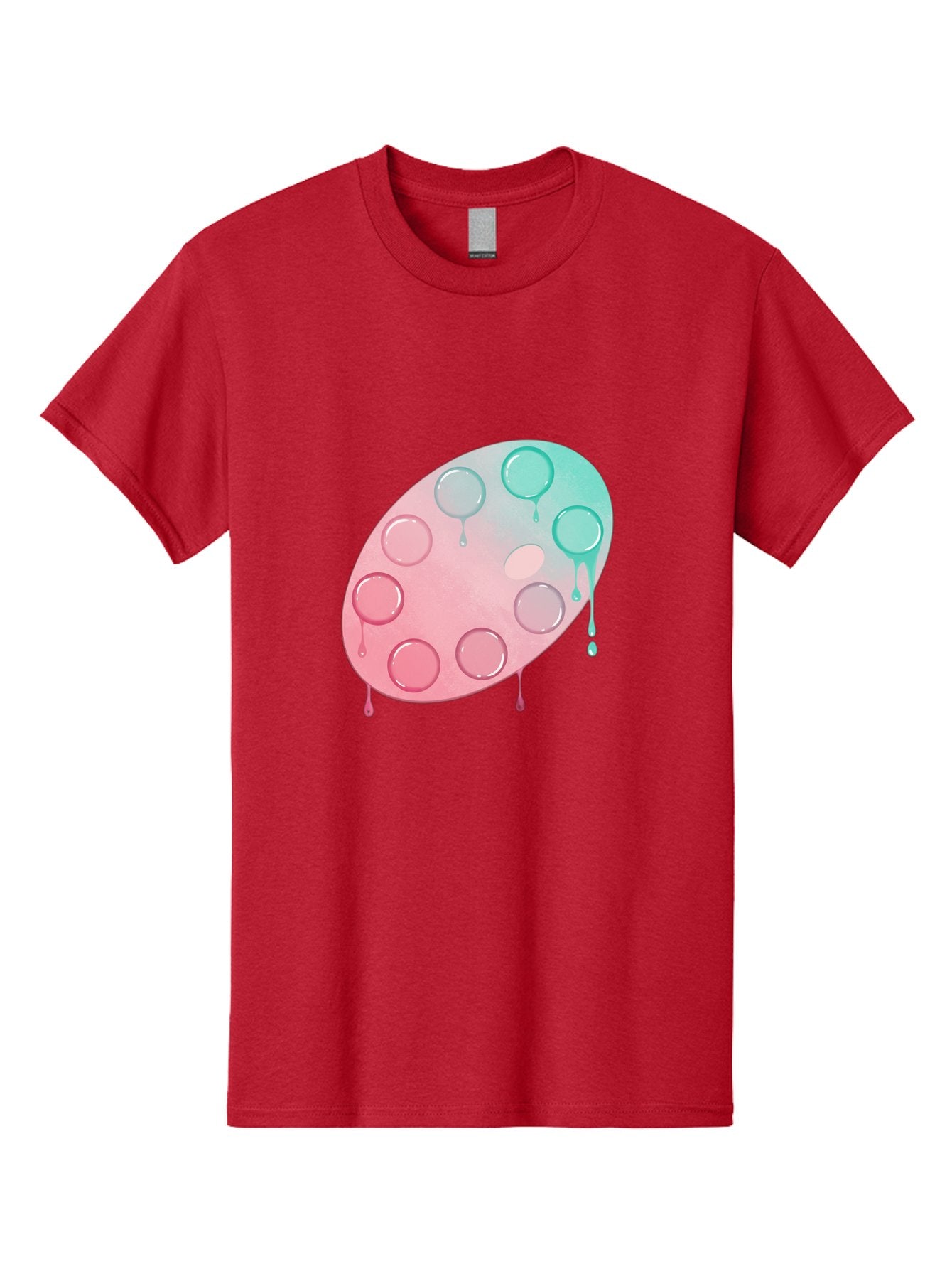 Paint-Palette Men'S Graphic Tee, 100% Cotton, Comfortable Casual Summer Wear, Machine Washable, Vintage Camera, Old Camera, Antique Camera, Black Camera, Classic Photography, Photography Equipment, Nostalgic Device, Film Camera, Camera Art Baj608