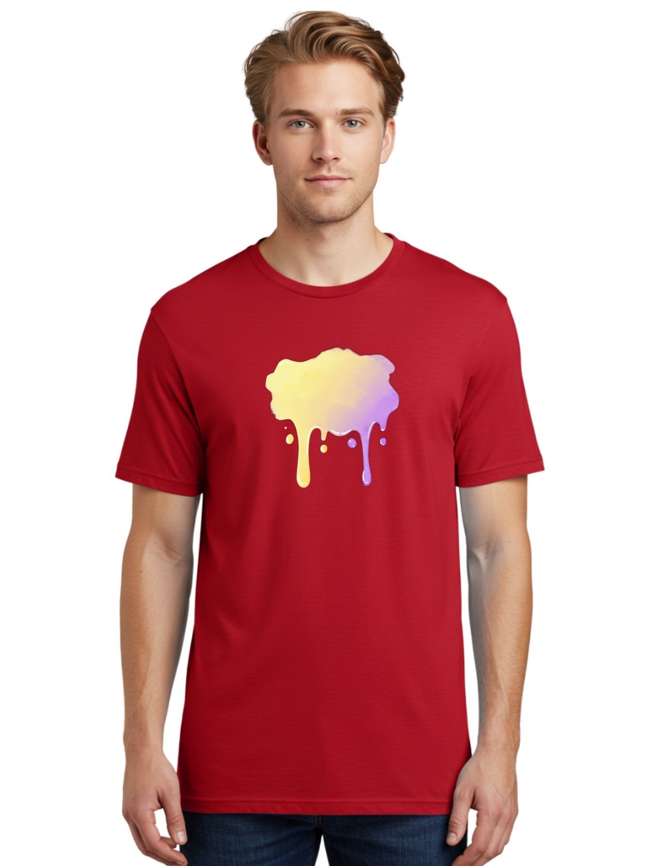 Paint-Splatter Men'S Graphic Tee, 100% Cotton, Comfortable Casual Summer Wear, Machine Washable, Vintage Camera, Old Camera, Antique Camera, Black Camera, Classic Photography, Photography Equipment, Nostalgic Device, Film Camera, Camera Art Baj609 25