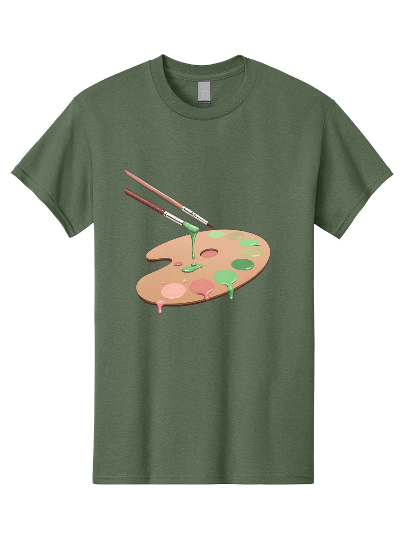 Paintbrushes-And-Palette Men'S Graphic Tee, 100% Cotton, Comfortable Casual Summer Wear, Machine Washable, Vintage Camera, Old Camera, Antique Camera, Black Camera, Classic Photography, Photography Equipment, Nostalgic Device, Film Camera, Baj610 5