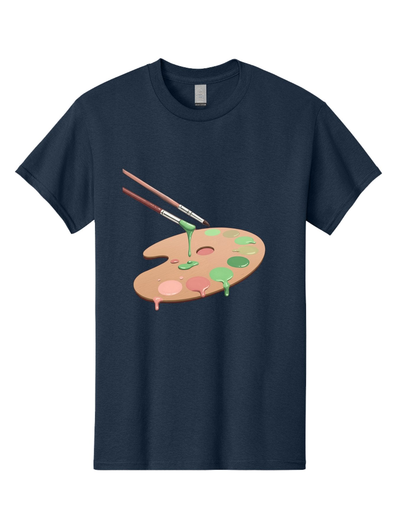 Paintbrushes-And-Palette Men'S Graphic Tee, 100% Cotton, Comfortable Casual Summer Wear, Machine Washable, Vintage Camera, Old Camera, Antique Camera, Black Camera, Classic Photography, Photography Equipment, Nostalgic Device, Film Camera, Baj610 15