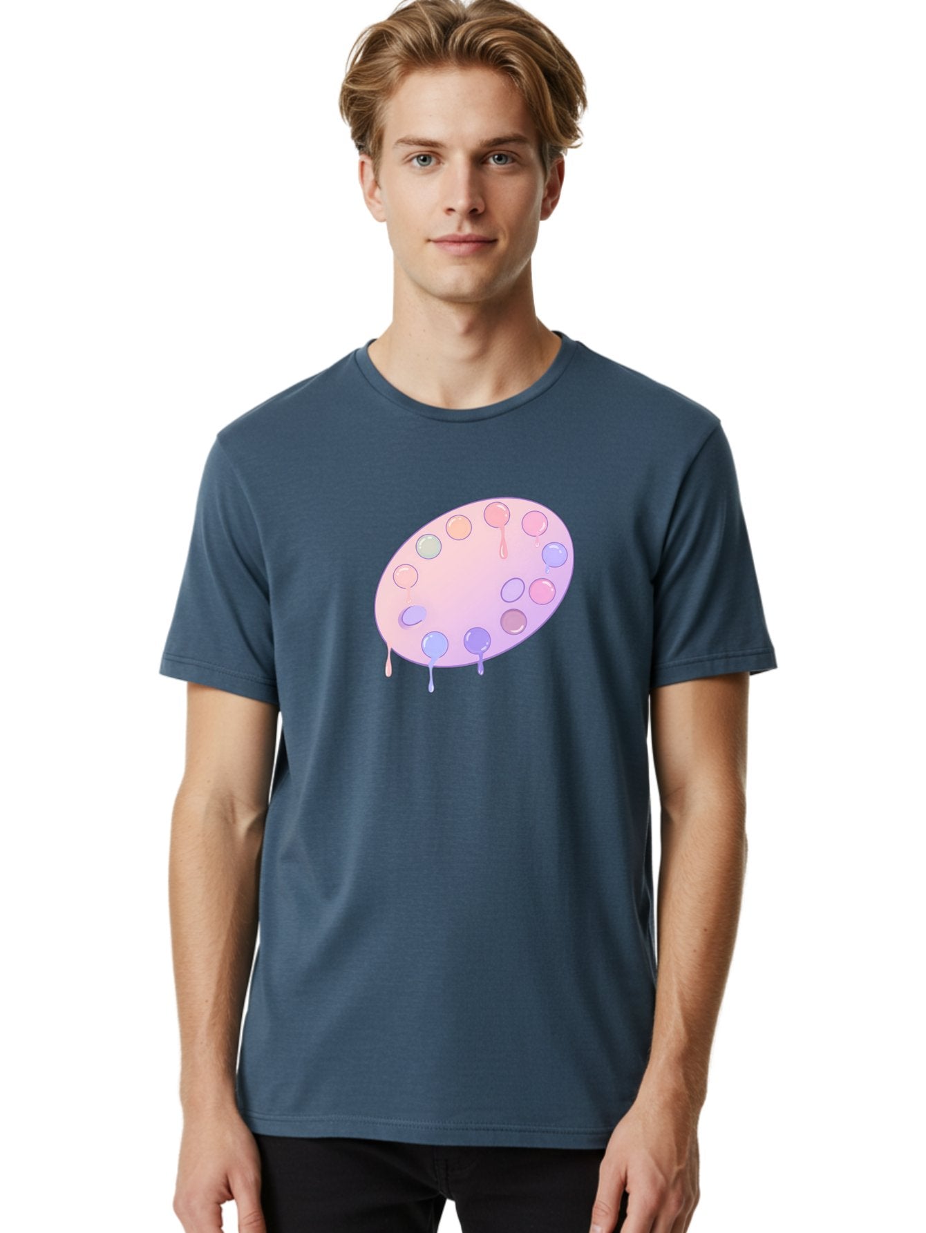 Palette Men'S Graphic Tee, 100% Cotton, Comfortable Casual Summer Wear, Machine Washable, Vintage Camera, Old Camera, Antique Camera, Black Camera, Classic Photography, Photography Equipment, Nostalgic Device, Film Camera, Camera Art Baj611 20