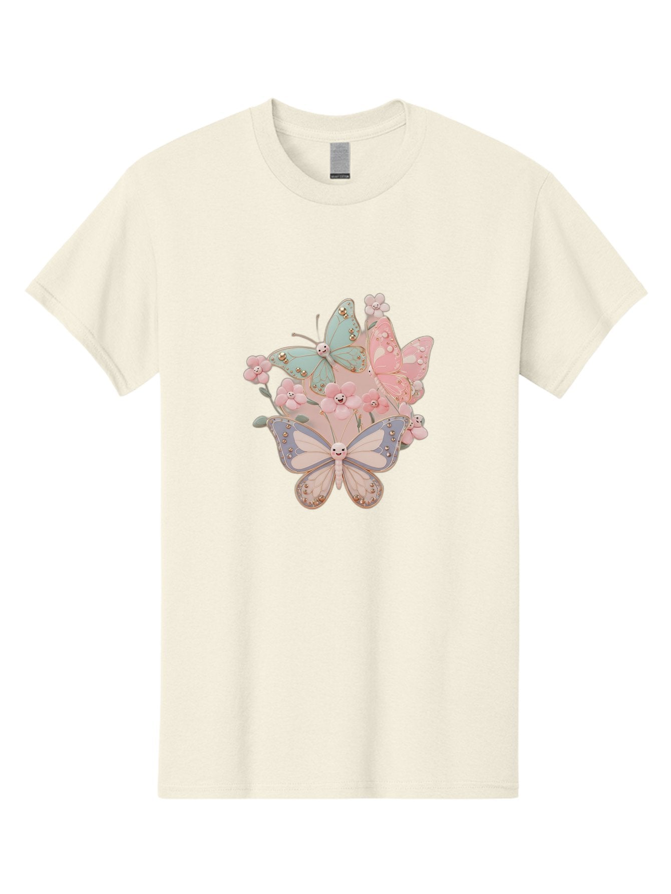 Pastel-Butterflies Men'S Graphic Tee, 100% Cotton, Comfortable Casual Summer Wear, Machine Washable, Vintage Camera, Old Camera, Antique Camera, Black Camera, Classic Photography, Photography Equipment, Nostalgic Device, Film Camera, Baj614 14