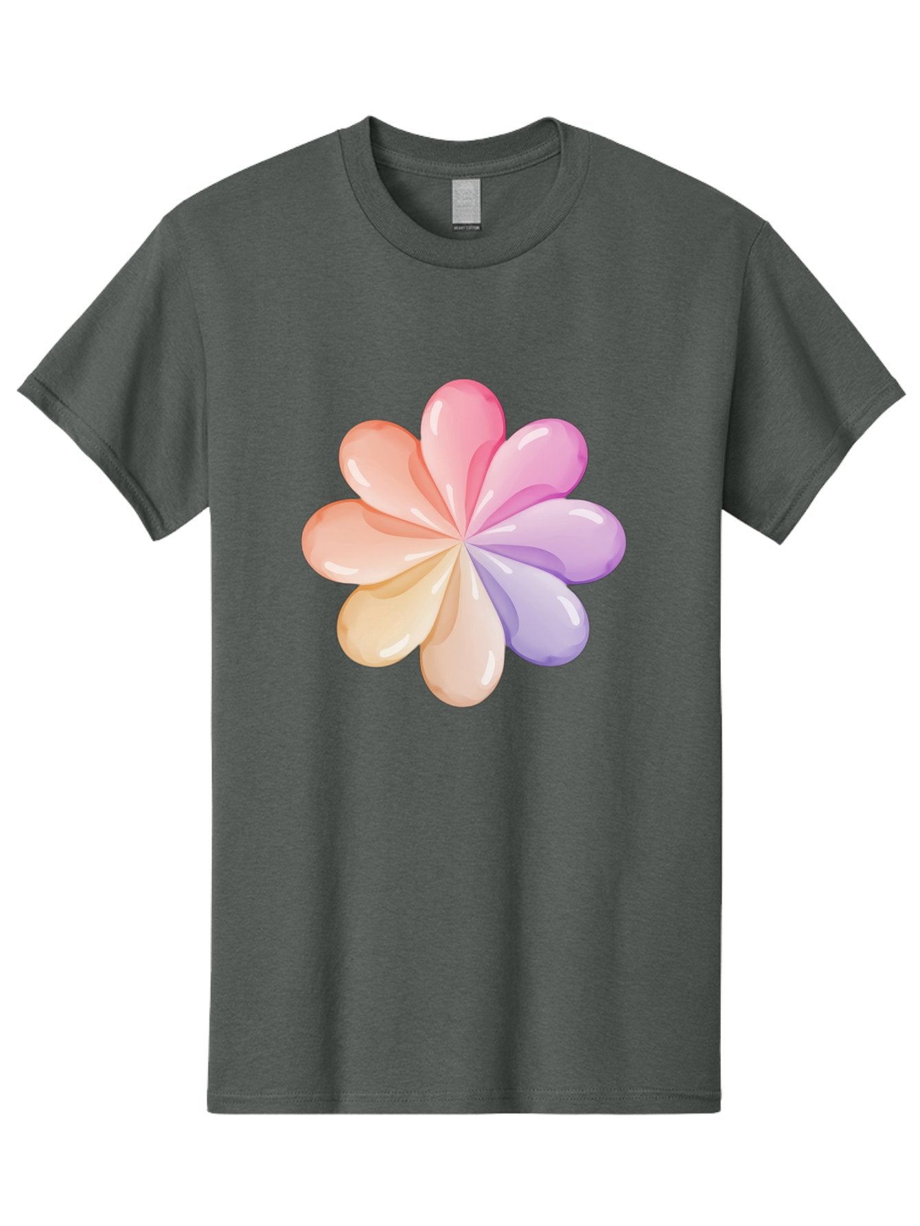 Pastel-Flower-1 Men'S Graphic Tee, 100% Cotton, Comfortable Casual Summer Wear, Machine Washable, Vintage Camera, Old Camera, Antique Camera, Black Camera, Classic Photography, Photography Equipment, Nostalgic Device, Film Camera, Camera Art Baj617 12