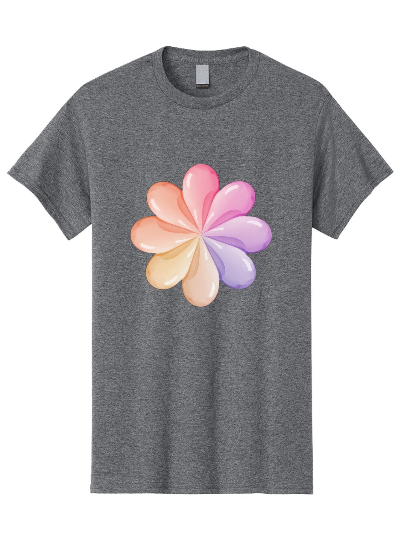 Pastel-Flower-1 Men'S Graphic Tee, 100% Cotton, Comfortable Casual Summer Wear, Machine Washable, Vintage Camera, Old Camera, Antique Camera, Black Camera, Classic Photography, Photography Equipment, Nostalgic Device, Film Camera, Camera Art Baj617 15