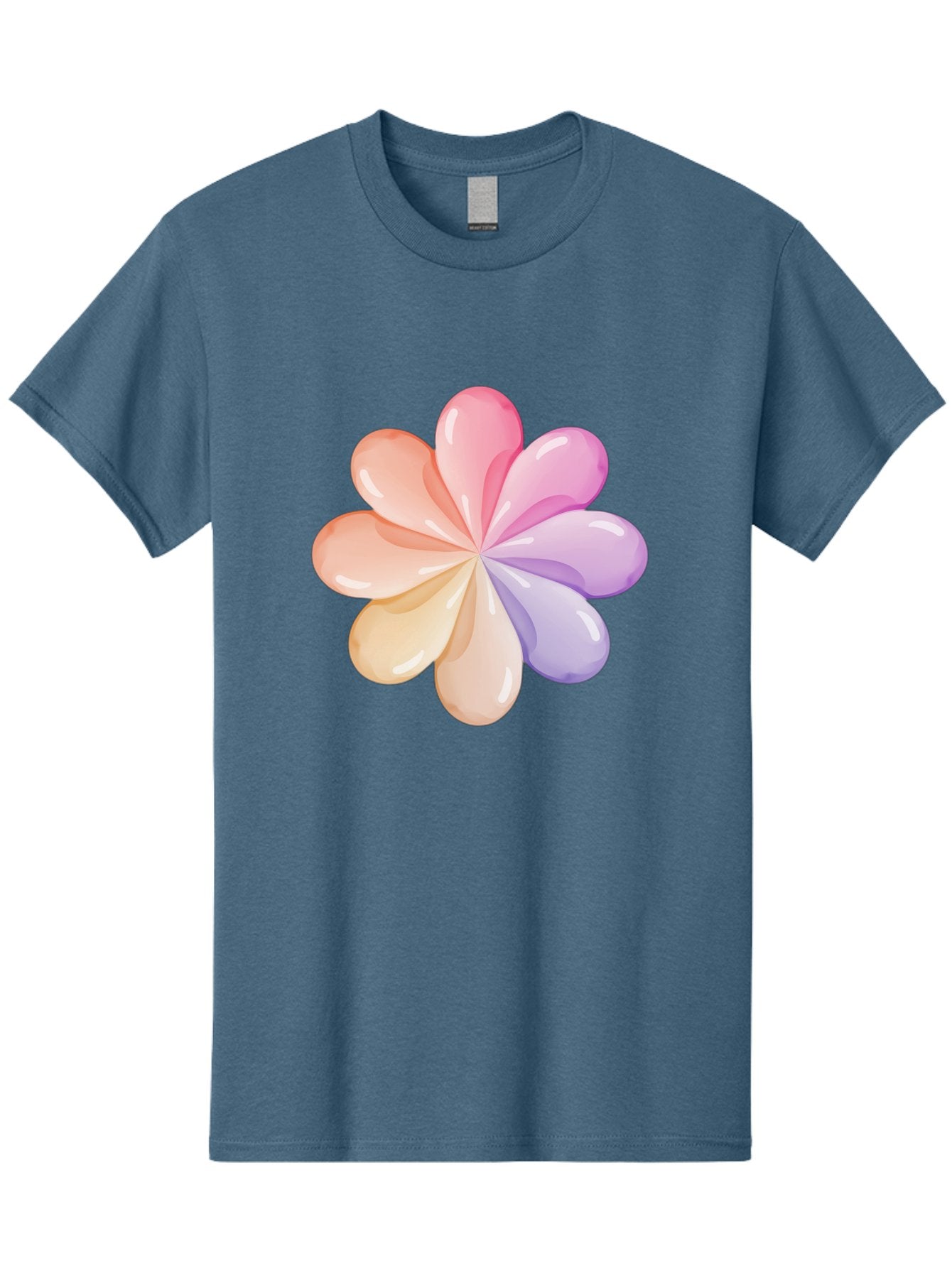 Pastel-Flower-1 Men'S Graphic Tee, 100% Cotton, Comfortable Casual Summer Wear, Machine Washable, Vintage Camera, Old Camera, Antique Camera, Black Camera, Classic Photography, Photography Equipment, Nostalgic Device, Film Camera, Camera Art Baj617