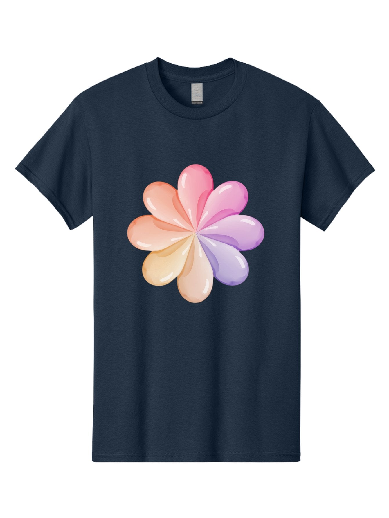 Pastel-Flower-1 Men'S Graphic Tee, 100% Cotton, Comfortable Casual Summer Wear, Machine Washable, Vintage Camera, Old Camera, Antique Camera, Black Camera, Classic Photography, Photography Equipment, Nostalgic Device, Film Camera, Camera Art Baj617 5