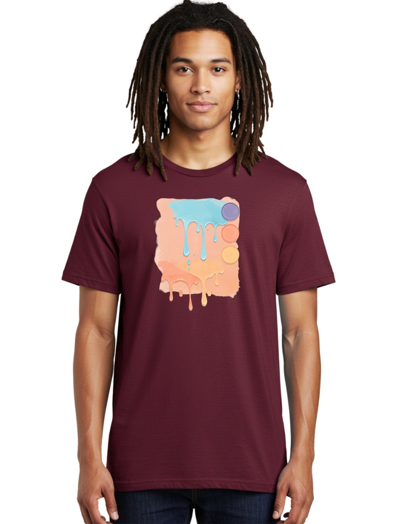 Pastel-Paint-Splash Men'S Graphic Tee, 100% Cotton, Comfortable Casual Summer Wear, Machine Washable, Vintage Camera, Old Camera, Antique Camera, Black Camera, Classic Photography, Photography Equipment, Nostalgic Device, Film Camera, Baj619 23