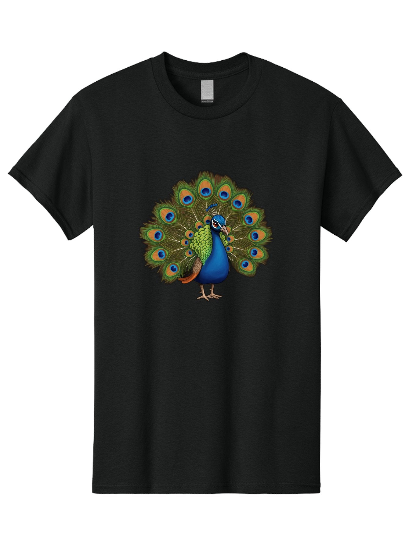 Peacock-3 Men'S Graphic Tee, 100% Cotton, Comfortable Casual Summer Wear, Machine Washable, Vintage Camera, Old Camera, Antique Camera, Black Camera, Classic Photography, Photography Equipment, Nostalgic Device, Film Camera, Camera Art Baj622 7