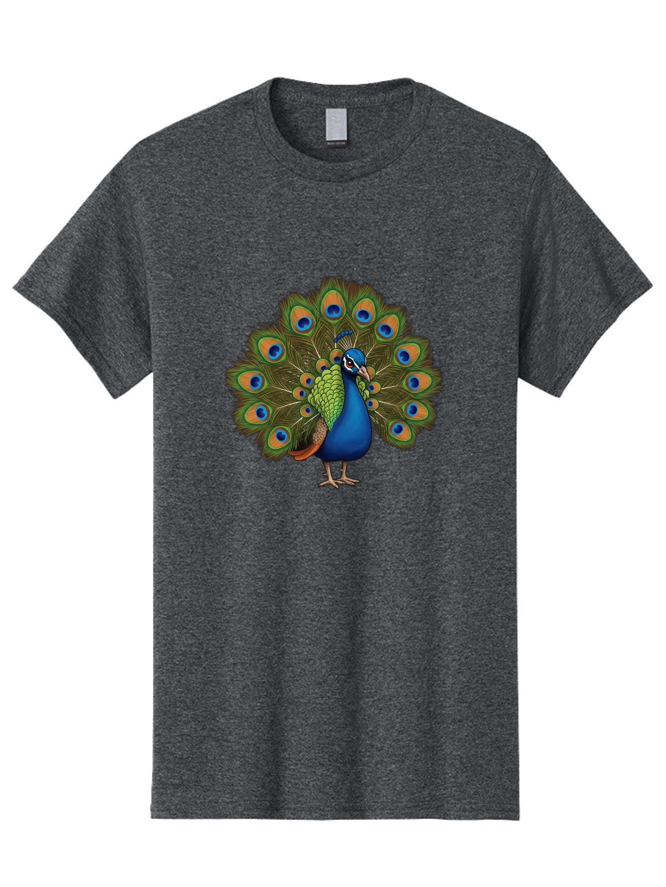 Peacock-3 Men'S Graphic Tee, 100% Cotton, Comfortable Casual Summer Wear, Machine Washable, Vintage Camera, Old Camera, Antique Camera, Black Camera, Classic Photography, Photography Equipment, Nostalgic Device, Film Camera, Camera Art Baj622 5