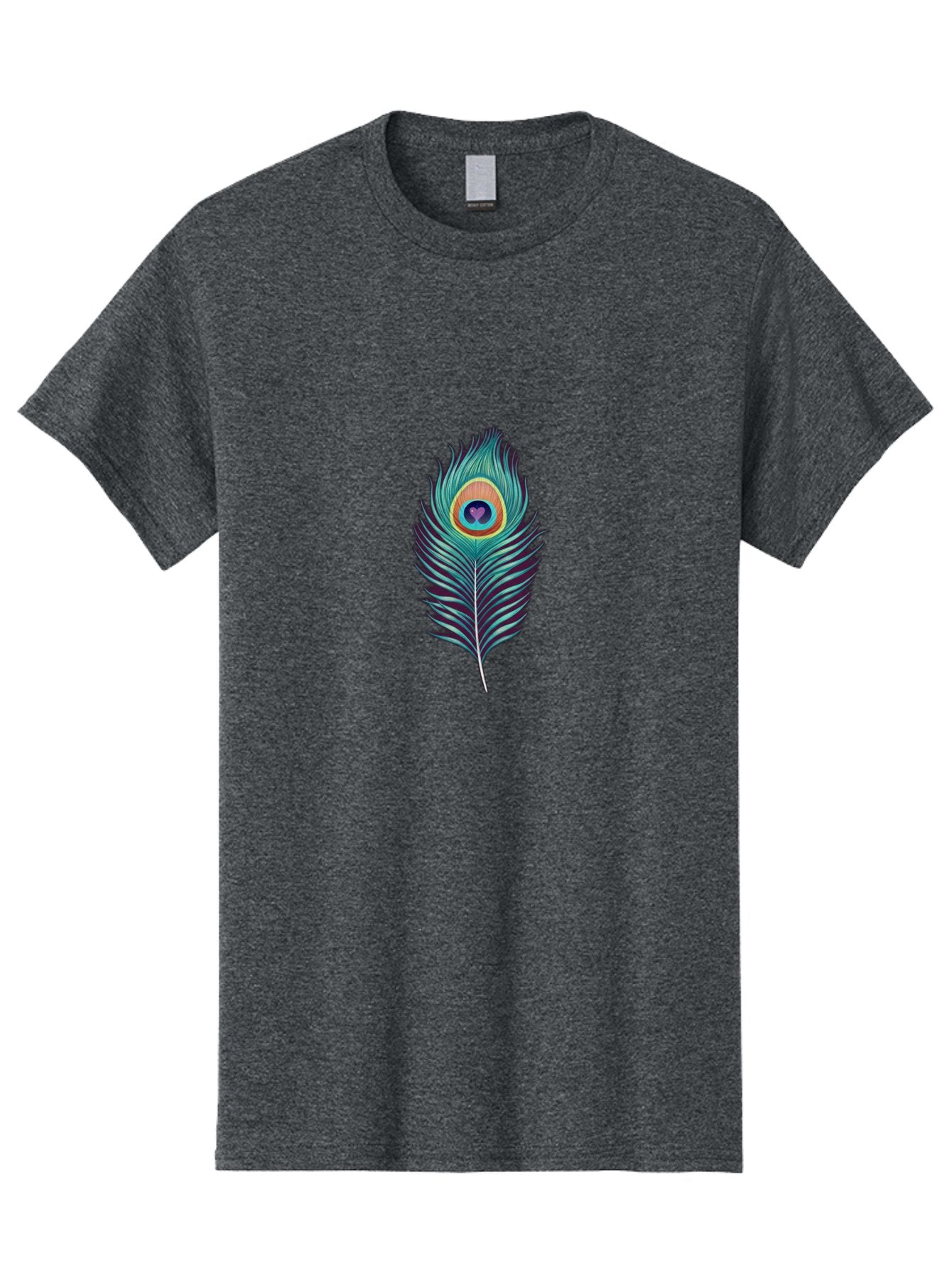 Peacock-Feather-1 Men'S Graphic Tee, 100% Cotton, Comfortable Casual Summer Wear, Machine Washable, Vintage Camera, Old Camera, Antique Camera, Black Camera, Classic Photography, Photography Equipment, Nostalgic Device, Film Camera, Camera Art Baj625 11