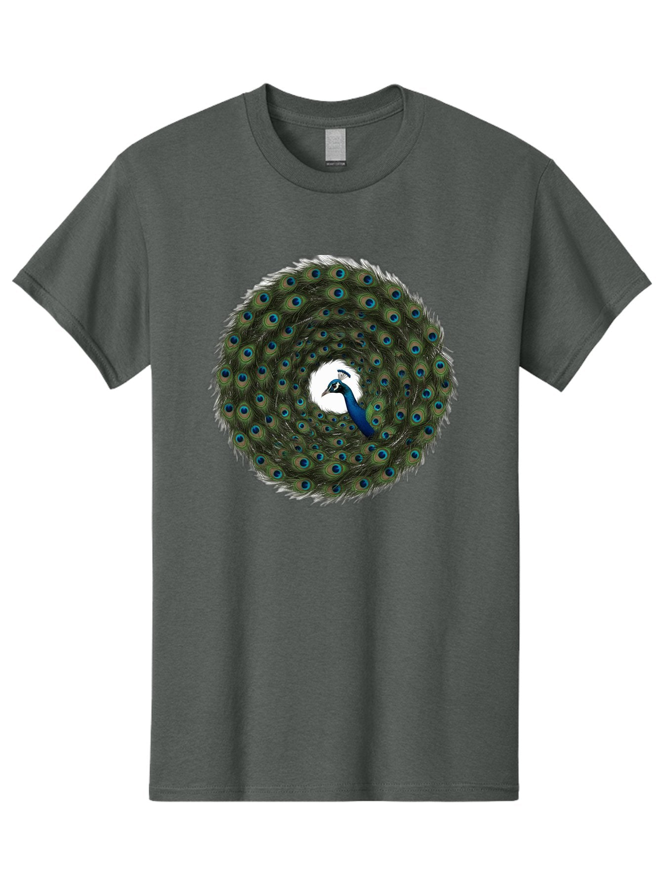 Peacock-Feathers-1 Men'S Graphic Tee, 100% Cotton, Comfortable Casual Summer Wear, Machine Washable, Vintage Camera, Old Camera, Antique Camera, Black Camera, Classic Photography, Photography Equipment, Nostalgic Device, Film Camera, Baj629 6
