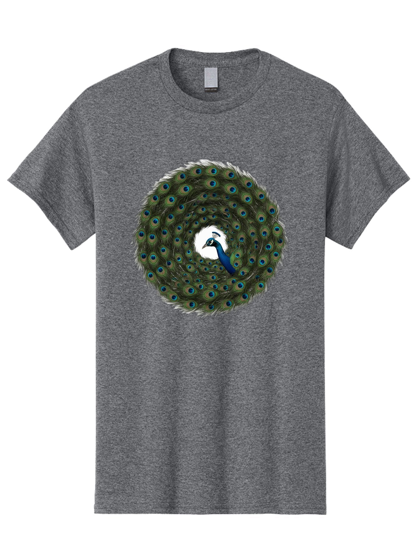 Peacock-Feathers-1 Men'S Graphic Tee, 100% Cotton, Comfortable Casual Summer Wear, Machine Washable, Vintage Camera, Old Camera, Antique Camera, Black Camera, Classic Photography, Photography Equipment, Nostalgic Device, Film Camera, Baj629 3