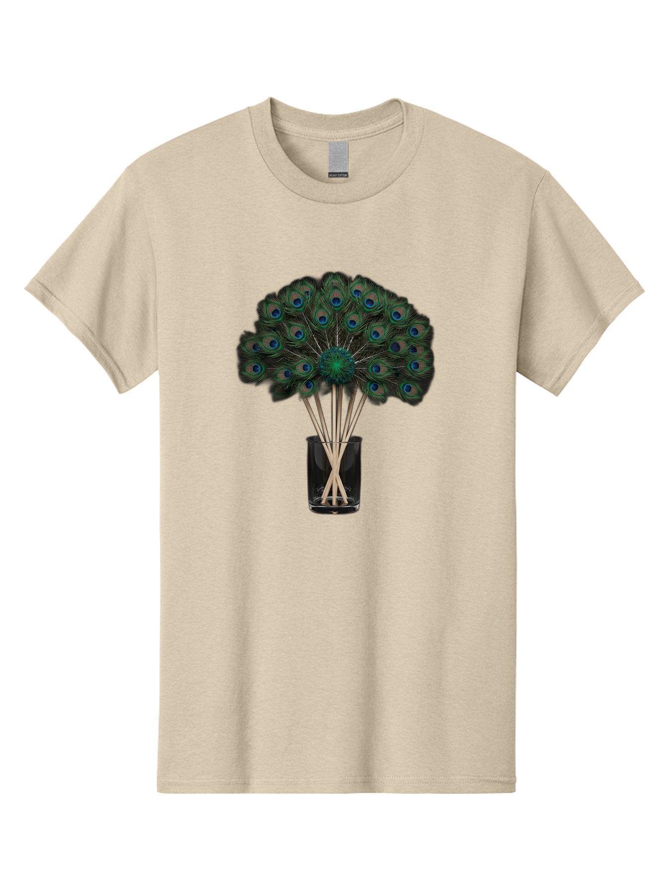 Peacock-Feathers-In-Vase Men'S Graphic Tee, 100% Cotton, Comfortable Casual Summer Wear, Machine Washable, Vintage Camera, Old Camera, Antique Camera, Black Camera, Classic Photography, Photography Equipment, Nostalgic Device, Film Camera, Baj631 12