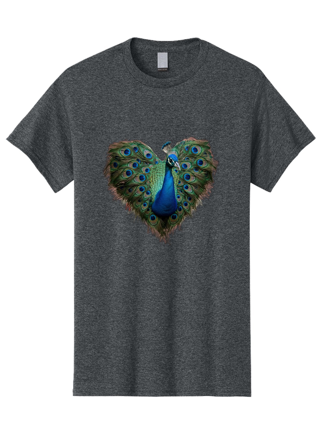 Peacock-Heart Men'S Graphic Tee, 100% Cotton, Comfortable Casual Summer Wear, Machine Washable, Vintage Camera, Old Camera, Antique Camera, Black Camera, Classic Photography, Photography Equipment, Nostalgic Device, Film Camera, Camera Art Baj633 8