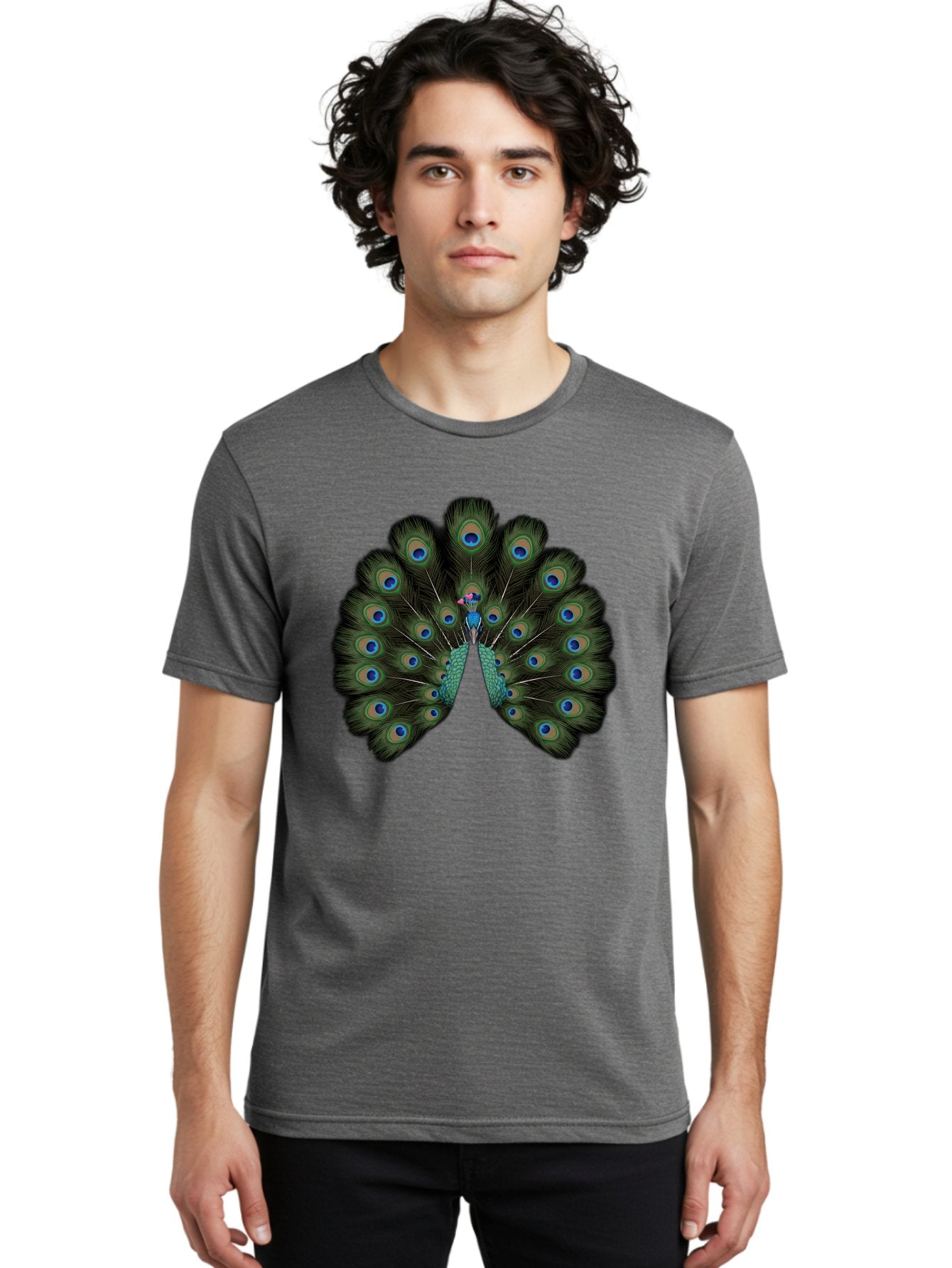 Peacock-Tail Men'S Graphic Tee, 100% Cotton, Comfortable Casual Summer Wear, Machine Washable, Vintage Camera, Old Camera, Antique Camera, Black Camera, Classic Photography, Photography Equipment, Nostalgic Device, Film Camera, Camera Art Baj634 24
