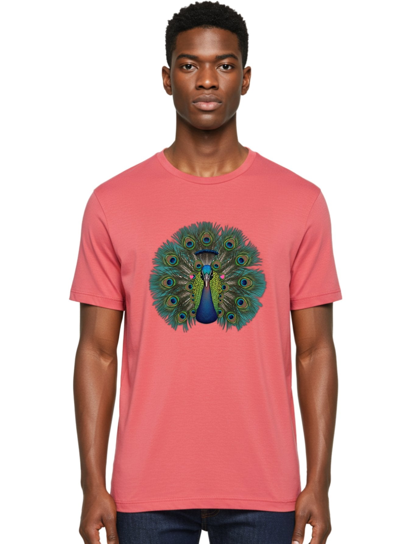 Peacock Men'S Graphic Tee, 100% Cotton, Comfortable Casual Summer Wear, Machine Washable, Vintage Camera, Old Camera, Antique Camera, Black Camera, Classic Photography, Photography Equipment, Nostalgic Device, Film Camera, Camera Art Baj635 22