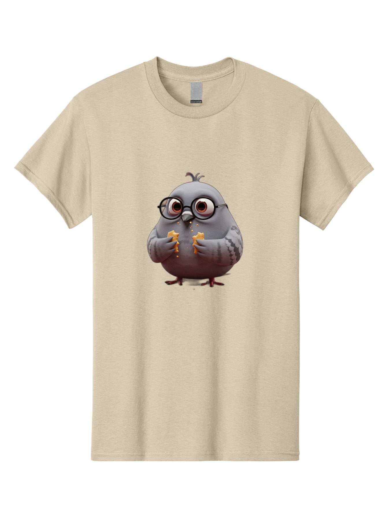 Pigeon-In-Glasses Men'S Graphic Tee, 100% Cotton, Comfortable Casual Summer Wear, Machine Washable, Vintage Camera, Old Camera, Antique Camera, Black Camera, Classic Photography, Photography Equipment, Nostalgic Device, Film Camera, Camera Art Baj641 15