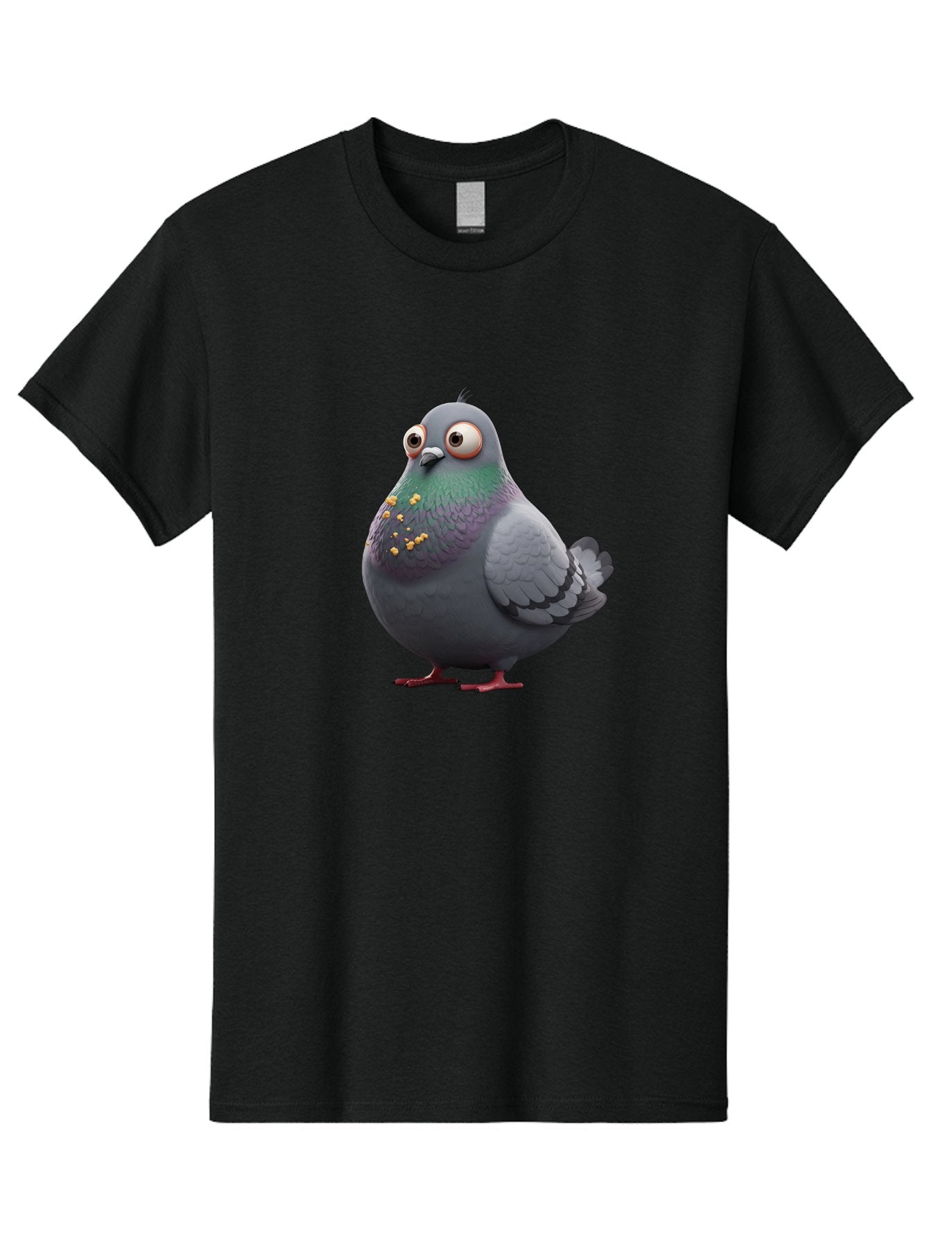 Pigeon-With-Big-Eyes Men'S Graphic Tee, 100% Cotton, Comfortable Casual Summer Wear, Machine Washable, Vintage Camera, Old Camera, Antique Camera, Black Camera, Classic Photography, Photography Equipment, Nostalgic Device, Film Camera, Baj642 7