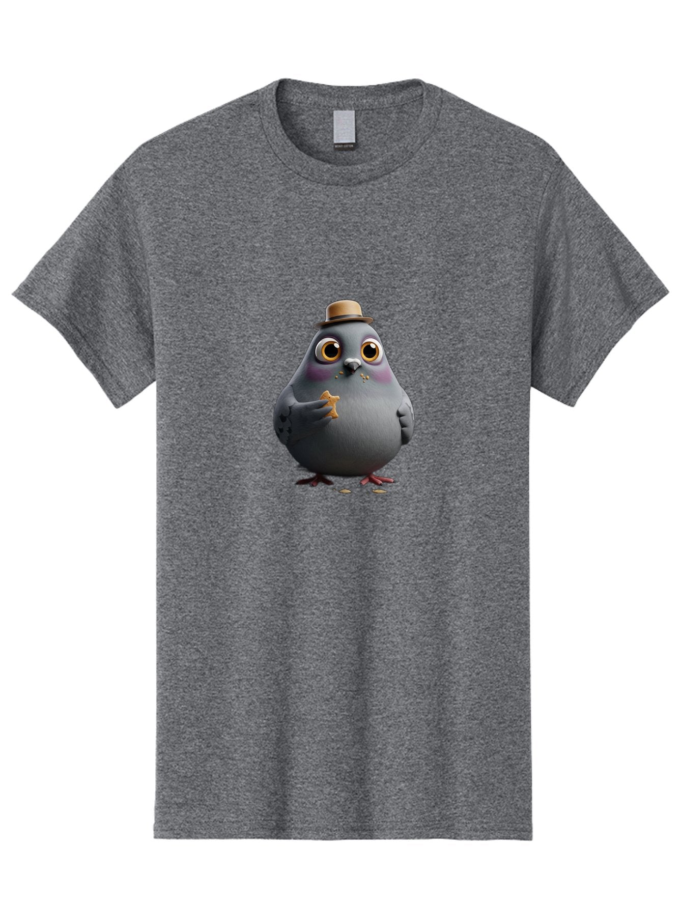 Pigeon-With-Hat Men'S Graphic Tee, 100% Cotton, Comfortable Casual Summer Wear, Machine Washable, Vintage Camera, Old Camera, Antique Camera, Black Camera, Classic Photography, Photography Equipment, Nostalgic Device, Film Camera, Camera Art Baj644 3