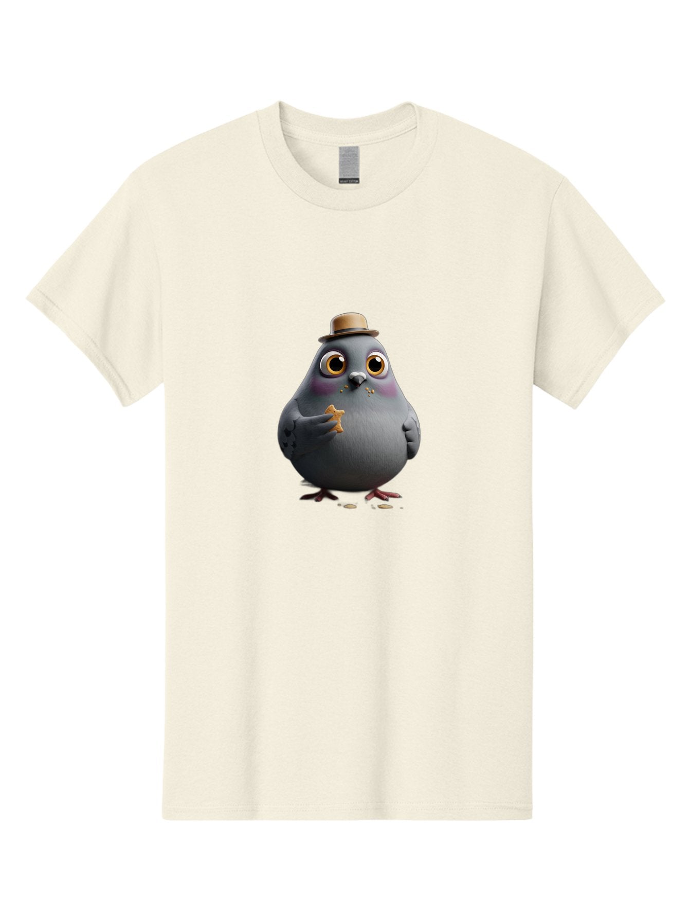 Pigeon-With-Hat Men'S Graphic Tee, 100% Cotton, Comfortable Casual Summer Wear, Machine Washable, Vintage Camera, Old Camera, Antique Camera, Black Camera, Classic Photography, Photography Equipment, Nostalgic Device, Film Camera, Camera Art Baj644