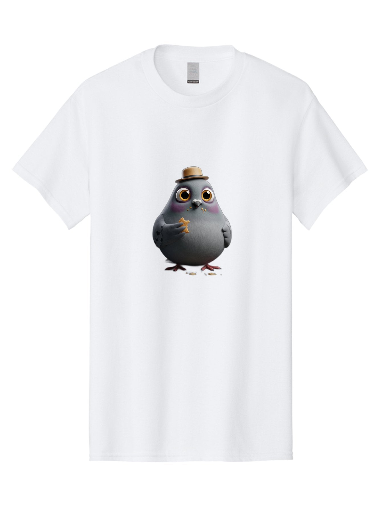 Pigeon-With-Hat Men'S Graphic Tee, 100% Cotton, Comfortable Casual Summer Wear, Machine Washable, Vintage Camera, Old Camera, Antique Camera, Black Camera, Classic Photography, Photography Equipment, Nostalgic Device, Film Camera, Camera Art Baj644 8