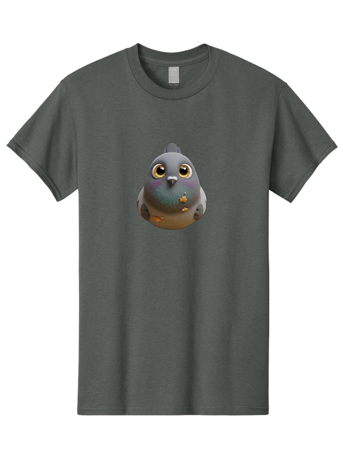 Pigeon-With-Oversized-Eyes Men'S Graphic Tee, 100% Cotton, Comfortable Casual Summer Wear, Machine Washable, Vintage Camera, Old Camera, Antique Camera, Black Camera, Classic Photography, Photography Equipment, Nostalgic Device, Film Camera, Baj645 4