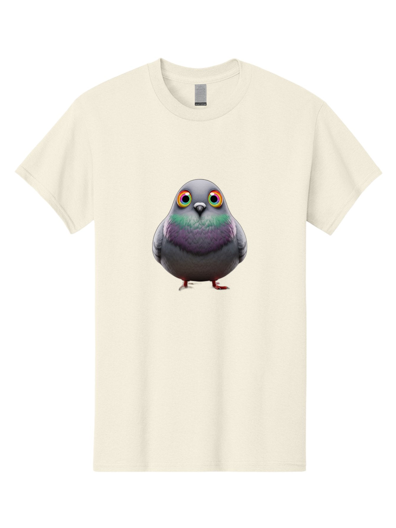 Pigeon-With-Rainbow-Eyes Men'S Graphic Tee, 100% Cotton, Comfortable Casual Summer Wear, Machine Washable, Vintage Camera, Old Camera, Antique Camera, Black Camera, Classic Photography, Photography Equipment, Nostalgic Device, Film Camera, Baj646 8