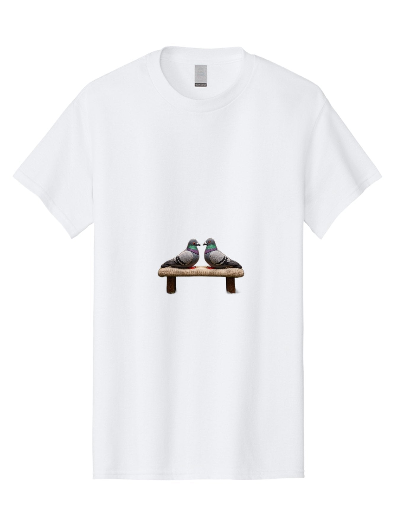 Pigeons-On-Bench Men'S Graphic Tee, 100% Cotton, Comfortable Casual Summer Wear, Machine Washable, Vintage Camera, Old Camera, Antique Camera, Black Camera, Classic Photography, Photography Equipment, Nostalgic Device, Film Camera, Camera Art Baj650