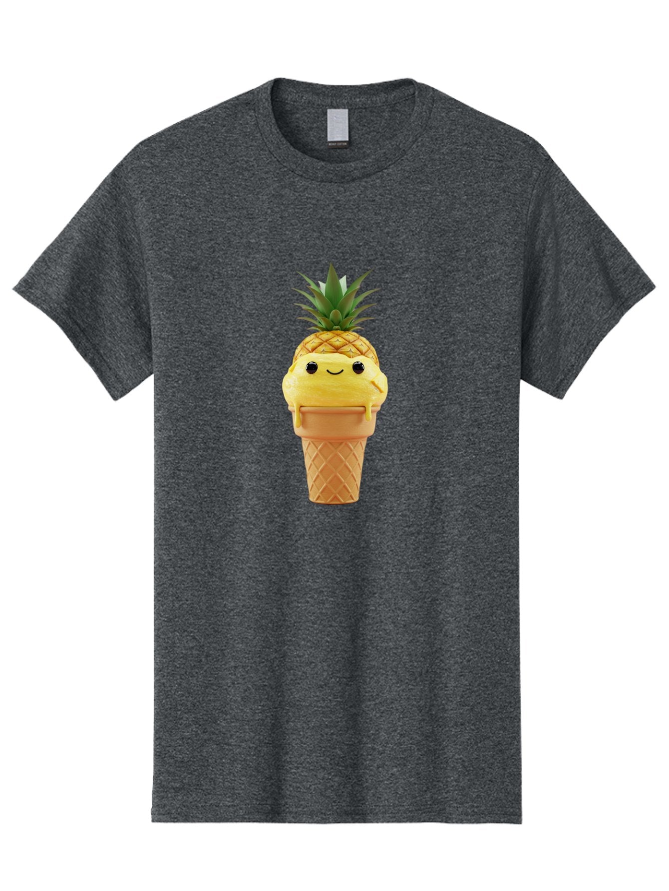 Pineapple-Ice-Cream Men'S Graphic Tee, 100% Cotton, Comfortable Casual Summer Wear, Machine Washable, Vintage Camera, Old Camera, Antique Camera, Black Camera, Classic Photography, Photography Equipment, Nostalgic Device, Film Camera, Baj655 4