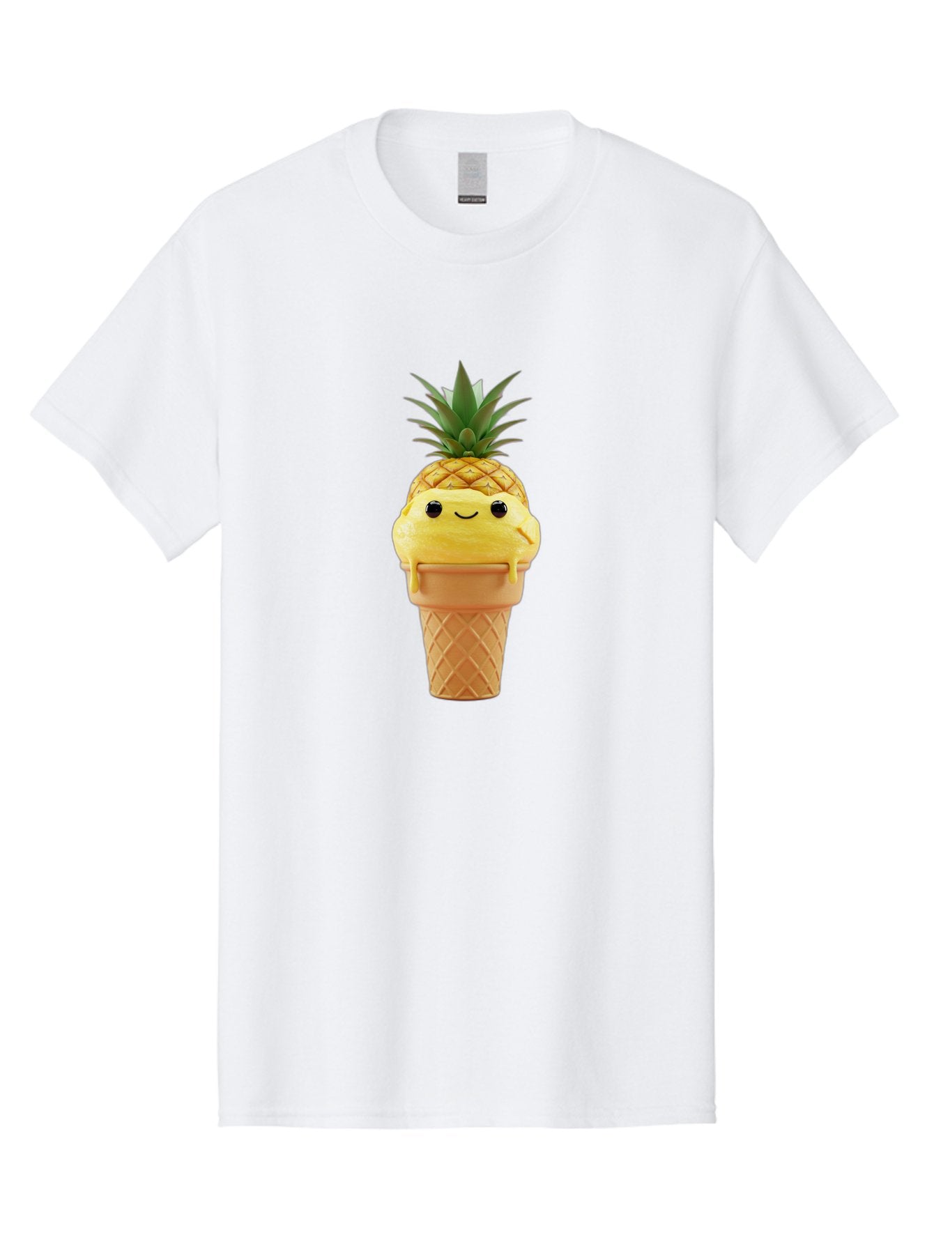Pineapple-Ice-Cream Men'S Graphic Tee, 100% Cotton, Comfortable Casual Summer Wear, Machine Washable, Vintage Camera, Old Camera, Antique Camera, Black Camera, Classic Photography, Photography Equipment, Nostalgic Device, Film Camera, Baj655