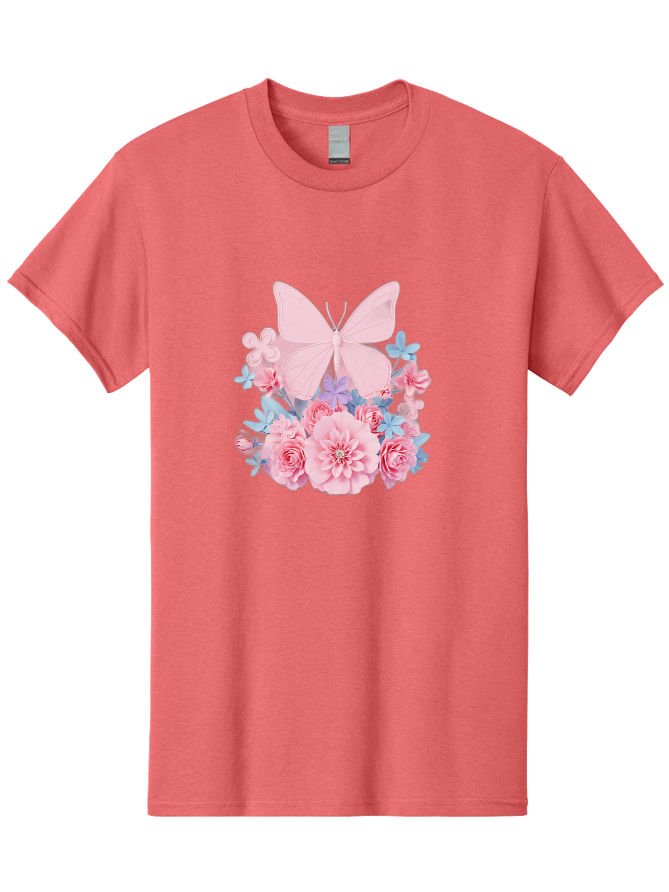 Pink-Butterfly-And-Flowers Men'S Graphic Tee, 100% Cotton, Comfortable Casual Summer Wear, Machine Washable, Vintage Camera, Old Camera, Antique Camera, Black Camera, Classic Photography, Photography Equipment, Nostalgic Device, Film Camera, Baj659 7