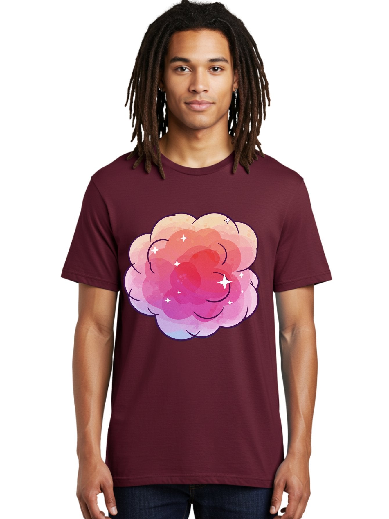 Pink-Cloud Men'S Graphic Tee, 100% Cotton, Comfortable Casual Summer Wear, Machine Washable, Vintage Camera, Old Camera, Antique Camera, Black Camera, Classic Photography, Photography Equipment, Nostalgic Device, Film Camera, Camera Art Baj662 23