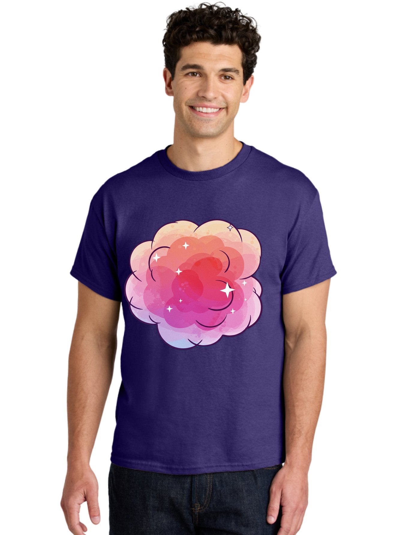 Pink-Cloud Men'S Graphic Tee, 100% Cotton, Comfortable Casual Summer Wear, Machine Washable, Vintage Camera, Old Camera, Antique Camera, Black Camera, Classic Photography, Photography Equipment, Nostalgic Device, Film Camera, Camera Art Baj662 30