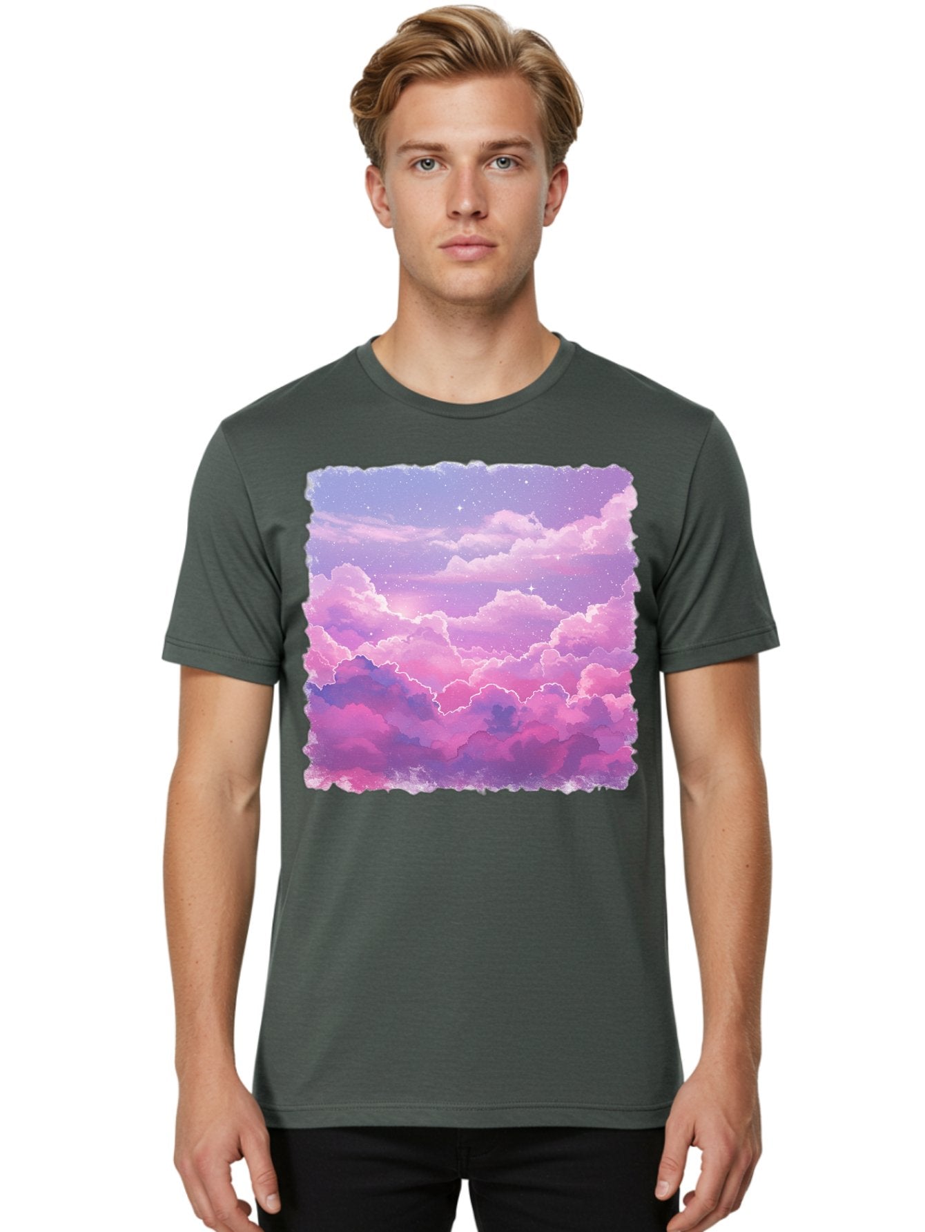 Pink-Clouds Men'S Graphic Tee, 100% Cotton, Comfortable Casual Summer Wear, Machine Washable, Vintage Camera, Old Camera, Antique Camera, Black Camera, Classic Photography, Photography Equipment, Nostalgic Device, Film Camera, Camera Art Baj663 29