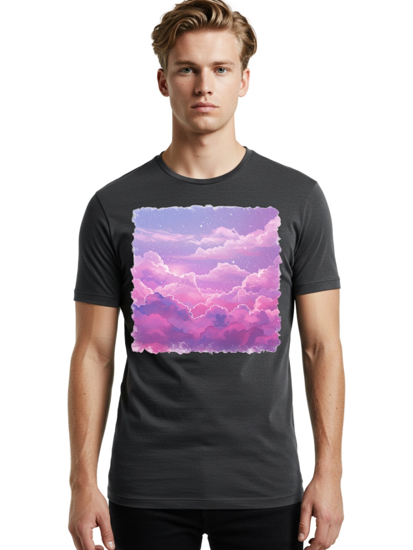 Pink-Clouds Men'S Graphic Tee, 100% Cotton, Comfortable Casual Summer Wear, Machine Washable, Vintage Camera, Old Camera, Antique Camera, Black Camera, Classic Photography, Photography Equipment, Nostalgic Device, Film Camera, Camera Art Baj663 16