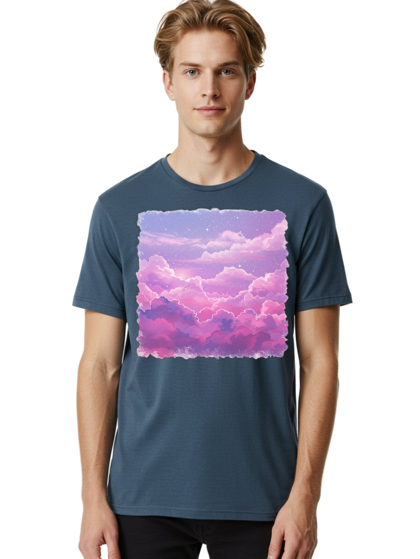 Pink-Clouds Men'S Graphic Tee, 100% Cotton, Comfortable Casual Summer Wear, Machine Washable, Vintage Camera, Old Camera, Antique Camera, Black Camera, Classic Photography, Photography Equipment, Nostalgic Device, Film Camera, Camera Art Baj663 23