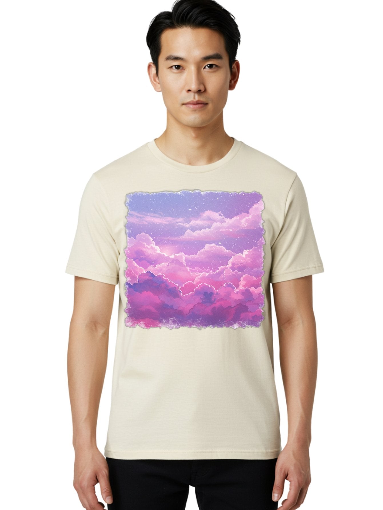 Pink-Clouds Men'S Graphic Tee, 100% Cotton, Comfortable Casual Summer Wear, Machine Washable, Vintage Camera, Old Camera, Antique Camera, Black Camera, Classic Photography, Photography Equipment, Nostalgic Device, Film Camera, Camera Art Baj663 25