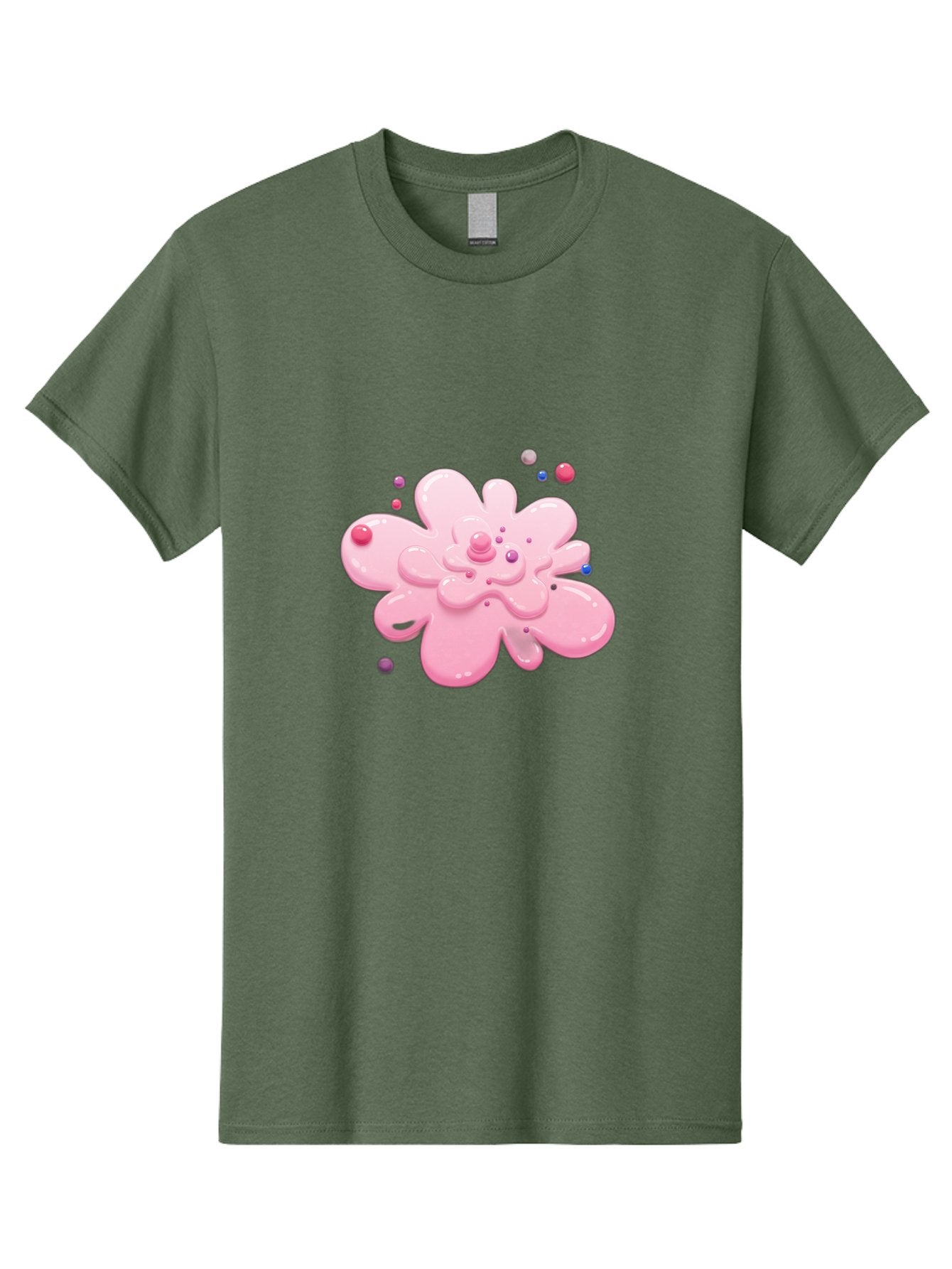 Pink-Droplet-Flower Men'S Graphic Tee, 100% Cotton, Comfortable Casual Summer Wear, Machine Washable, Vintage Camera, Old Camera, Antique Camera, Black Camera, Classic Photography, Photography Equipment, Nostalgic Device, Film Camera, Baj668 12