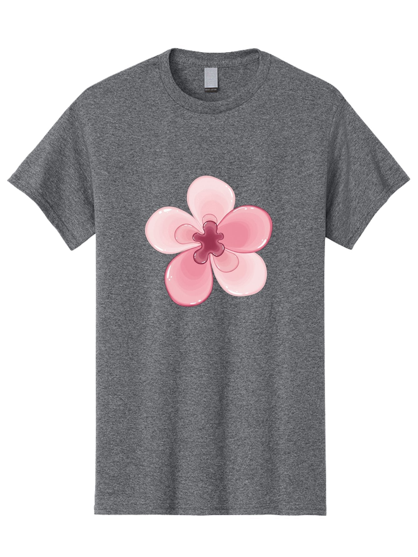 Pink-Flower-1 Men'S Graphic Tee, 100% Cotton, Comfortable Casual Summer Wear, Machine Washable, Vintage Camera, Old Camera, Antique Camera, Black Camera, Classic Photography, Photography Equipment, Nostalgic Device, Film Camera, Camera Art Baj669 11