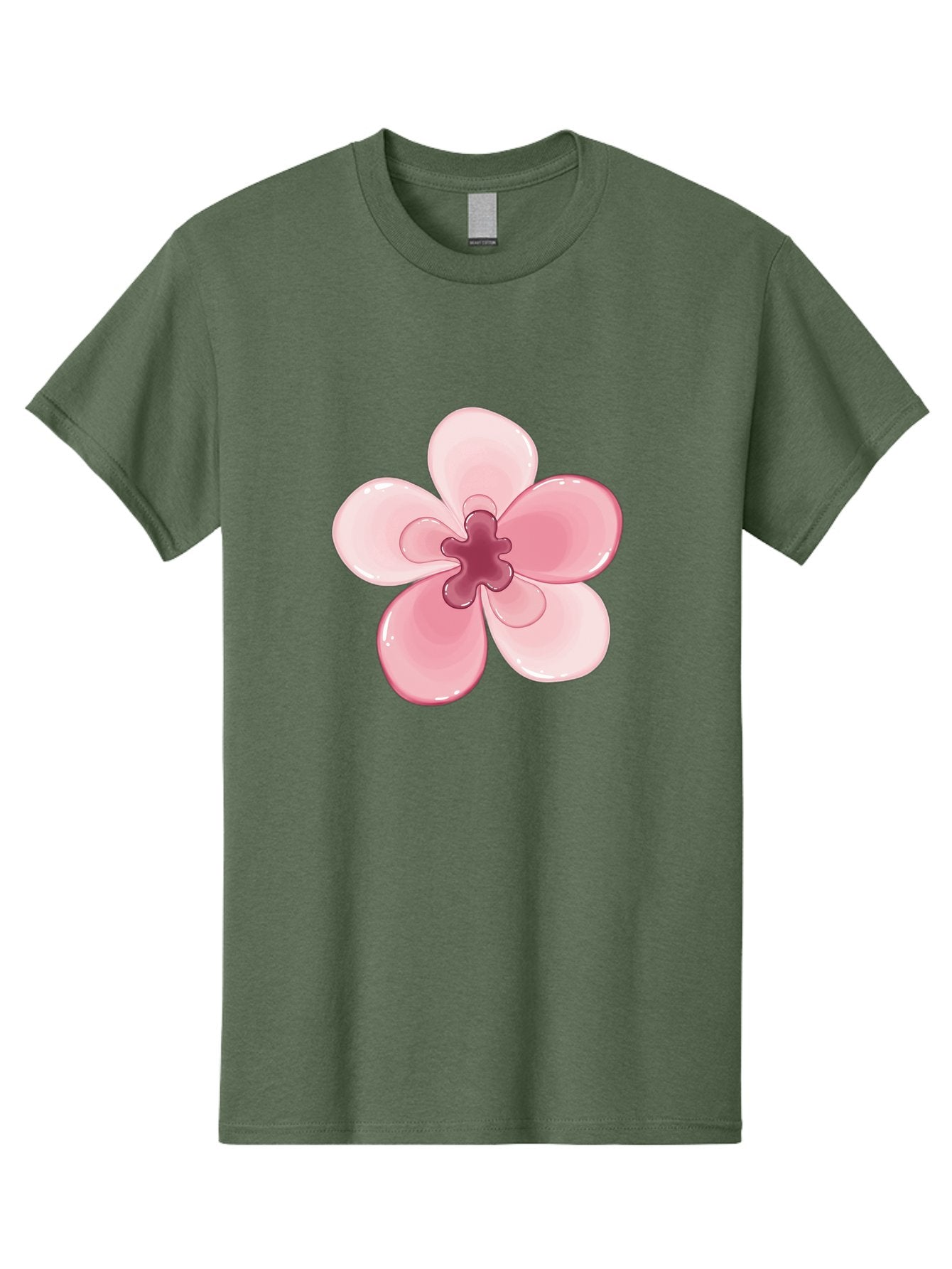 Pink-Flower-1 Men'S Graphic Tee, 100% Cotton, Comfortable Casual Summer Wear, Machine Washable, Vintage Camera, Old Camera, Antique Camera, Black Camera, Classic Photography, Photography Equipment, Nostalgic Device, Film Camera, Camera Art Baj669 8
