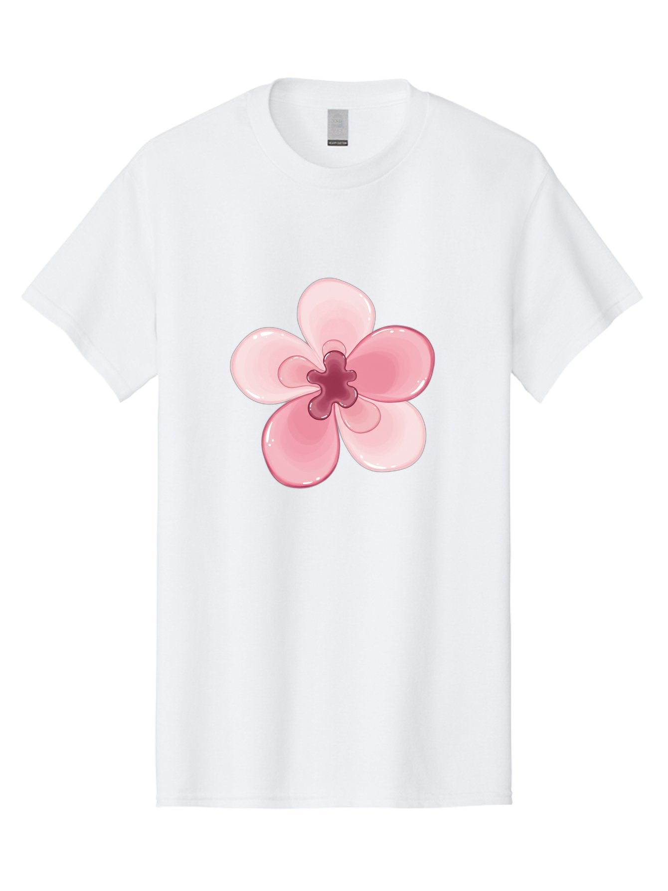 Pink-Flower-1 Men'S Graphic Tee, 100% Cotton, Comfortable Casual Summer Wear, Machine Washable, Vintage Camera, Old Camera, Antique Camera, Black Camera, Classic Photography, Photography Equipment, Nostalgic Device, Film Camera, Camera Art Baj669 4