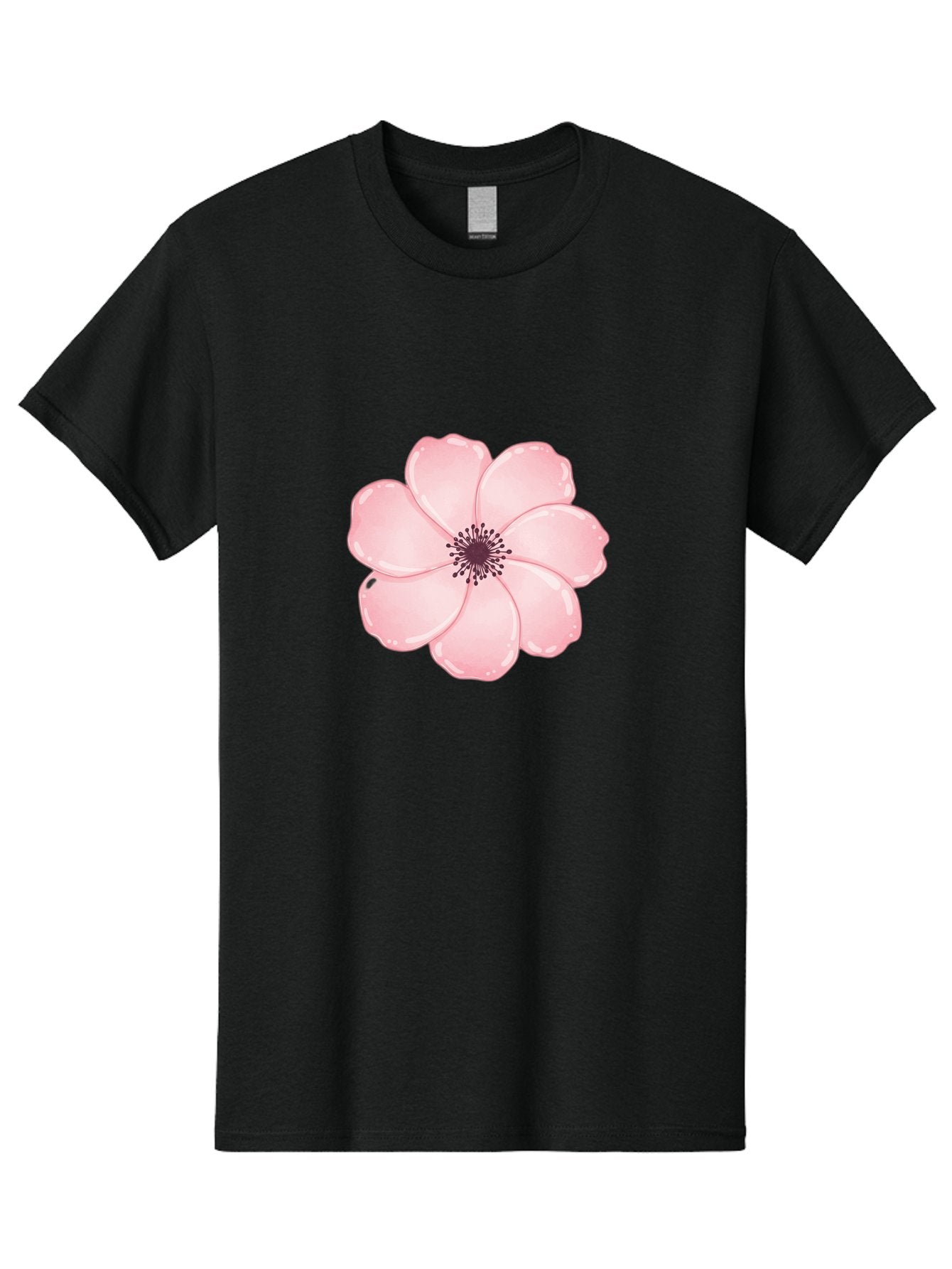 Pink-Flower Men'S Graphic Tee, 100% Cotton, Comfortable Casual Summer Wear, Machine Washable, Vintage Camera, Old Camera, Antique Camera, Black Camera, Classic Photography, Photography Equipment, Nostalgic Device, Film Camera, Camera Art Baj670 14