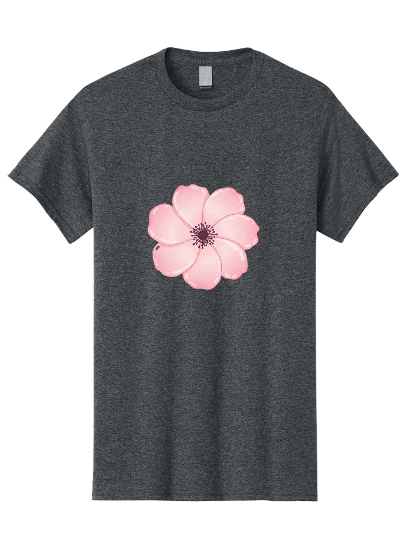 Pink-Flower Men'S Graphic Tee, 100% Cotton, Comfortable Casual Summer Wear, Machine Washable, Vintage Camera, Old Camera, Antique Camera, Black Camera, Classic Photography, Photography Equipment, Nostalgic Device, Film Camera, Camera Art Baj670 13