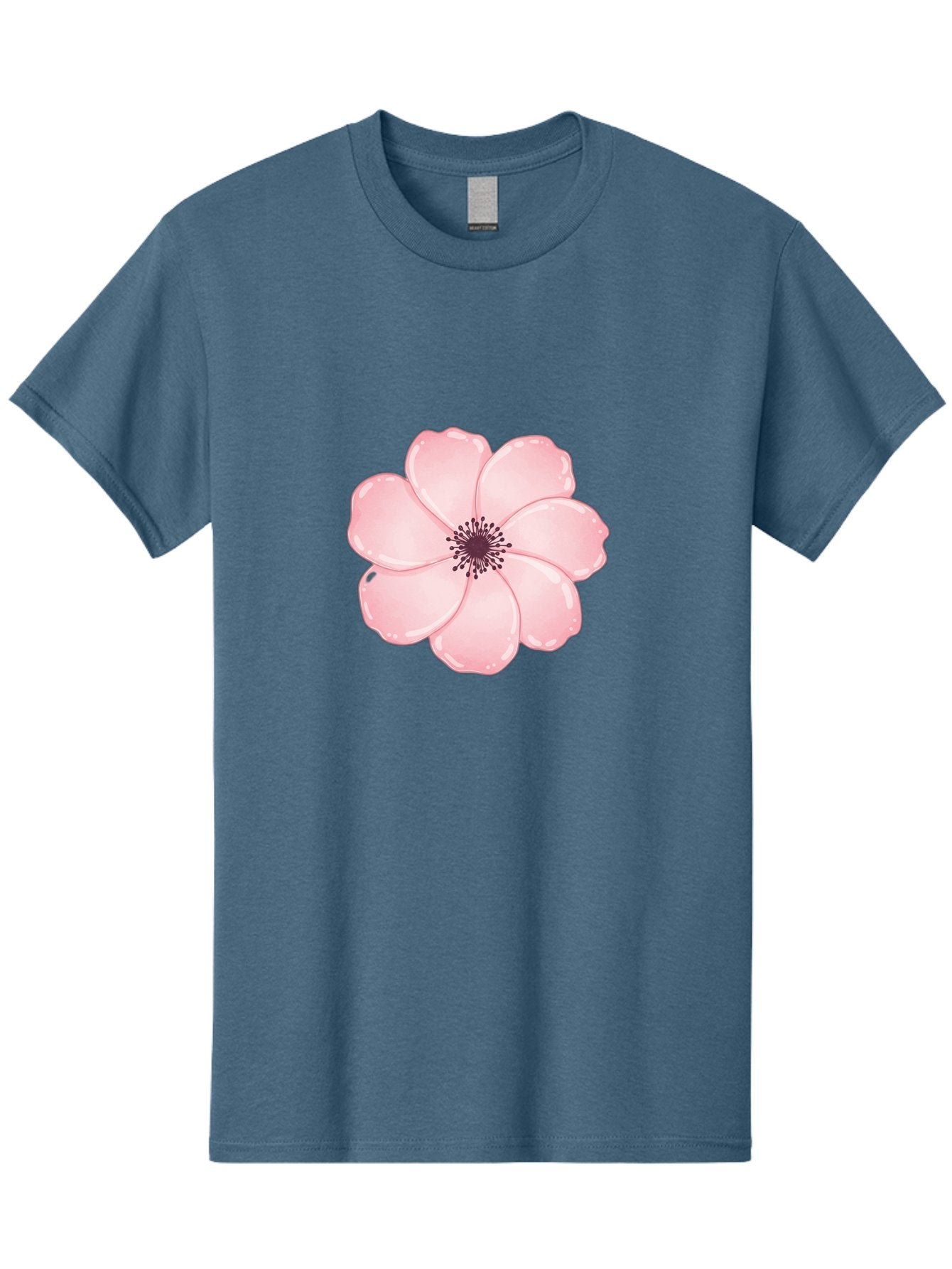 Pink-Flower Men'S Graphic Tee, 100% Cotton, Comfortable Casual Summer Wear, Machine Washable, Vintage Camera, Old Camera, Antique Camera, Black Camera, Classic Photography, Photography Equipment, Nostalgic Device, Film Camera, Camera Art Baj670 6