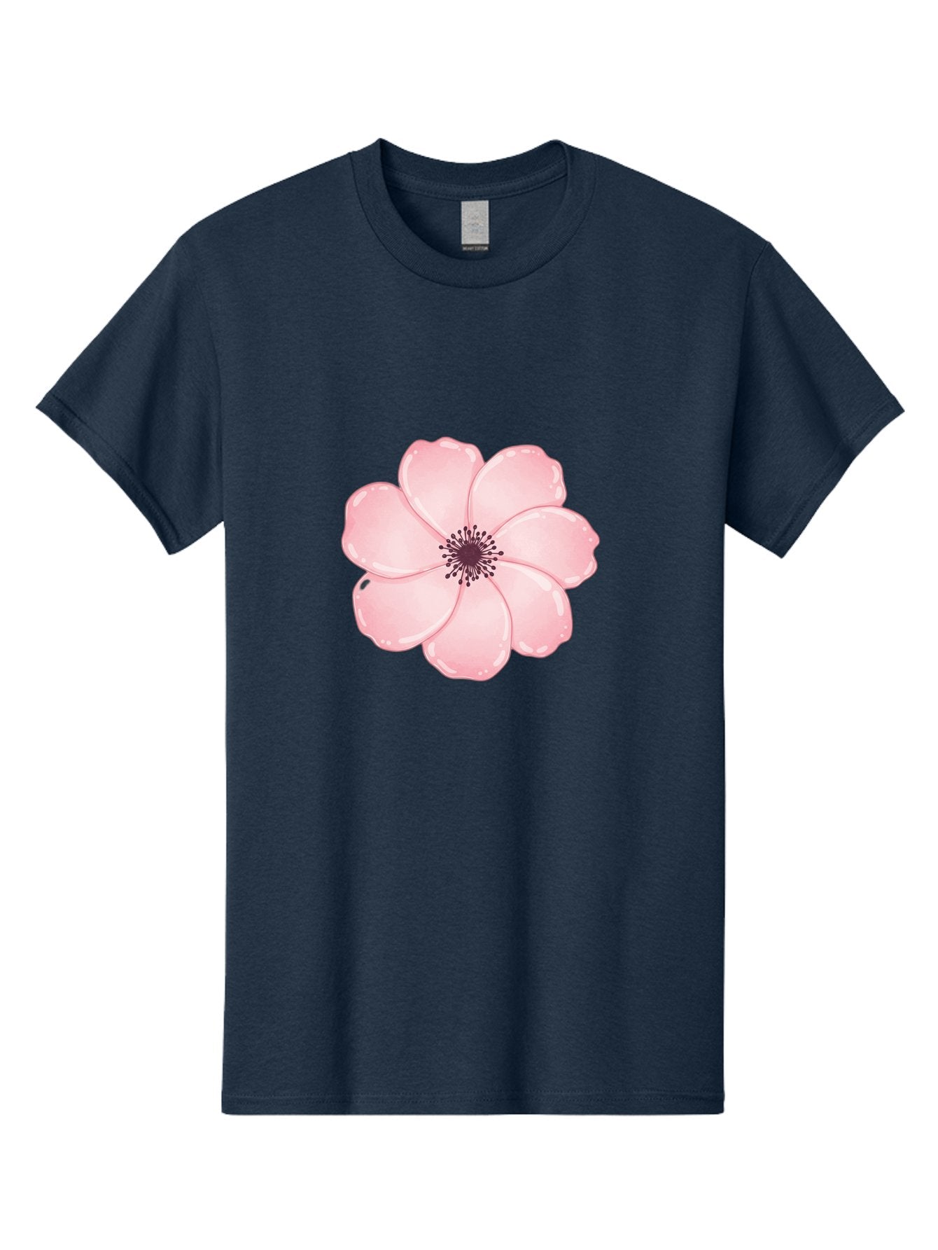 Pink-Flower Men'S Graphic Tee, 100% Cotton, Comfortable Casual Summer Wear, Machine Washable, Vintage Camera, Old Camera, Antique Camera, Black Camera, Classic Photography, Photography Equipment, Nostalgic Device, Film Camera, Camera Art Baj670 15