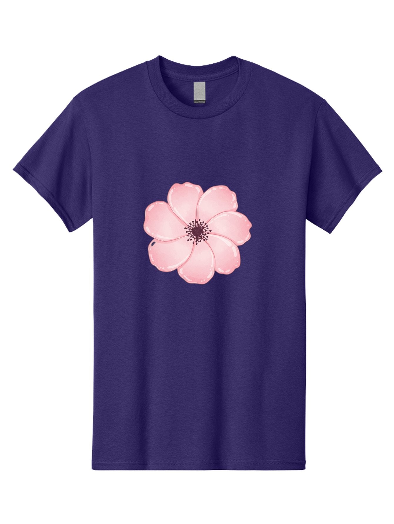Pink-Flower Men'S Graphic Tee, 100% Cotton, Comfortable Casual Summer Wear, Machine Washable, Vintage Camera, Old Camera, Antique Camera, Black Camera, Classic Photography, Photography Equipment, Nostalgic Device, Film Camera, Camera Art Baj670 9