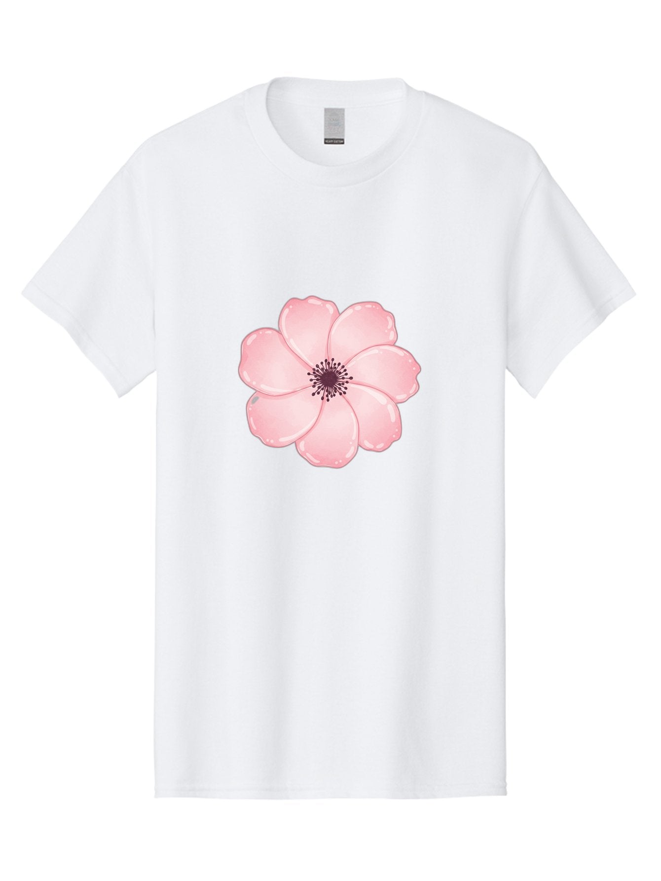 Pink-Flower Men'S Graphic Tee, 100% Cotton, Comfortable Casual Summer Wear, Machine Washable, Vintage Camera, Old Camera, Antique Camera, Black Camera, Classic Photography, Photography Equipment, Nostalgic Device, Film Camera, Camera Art Baj670 4