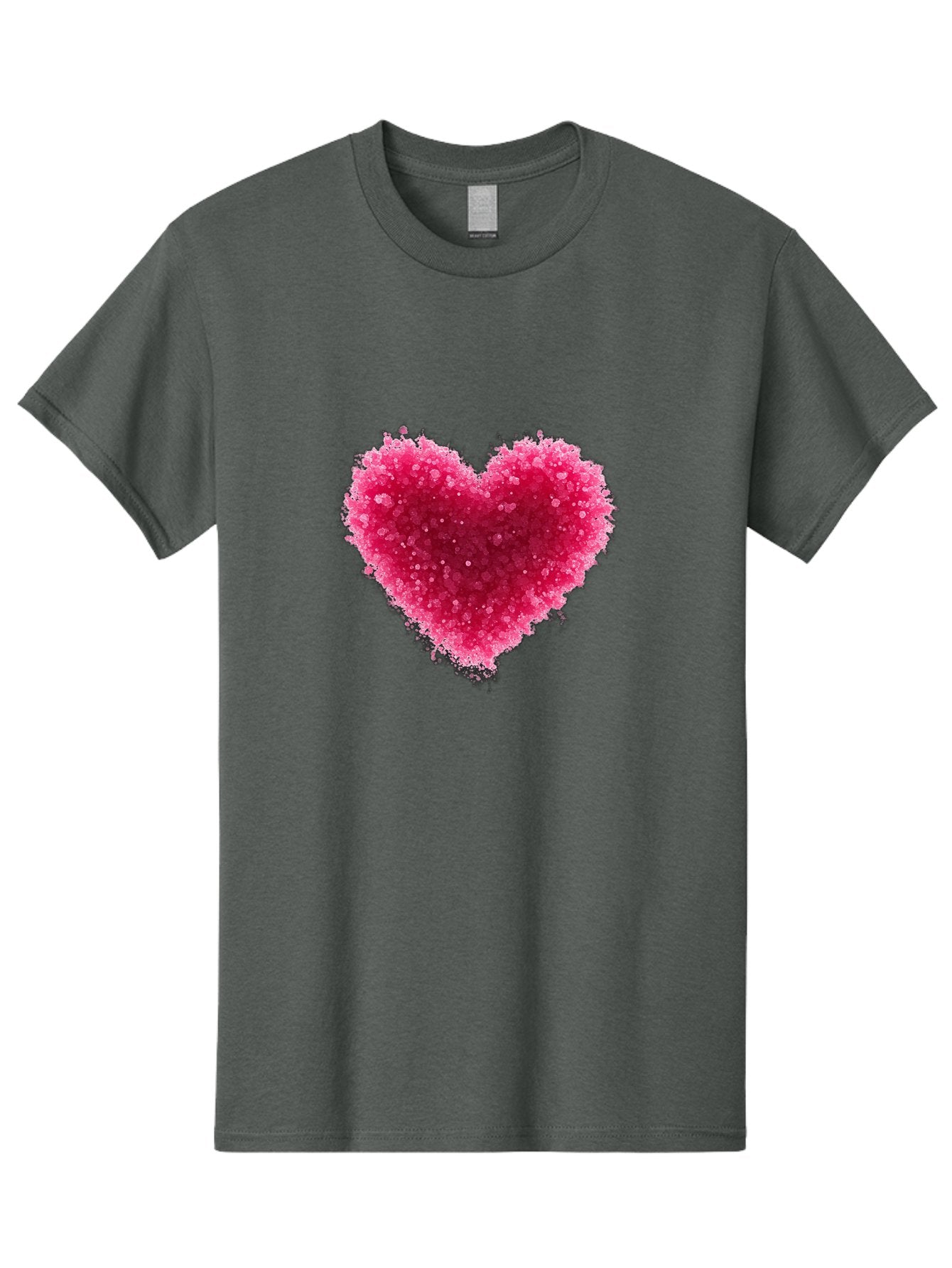 Pink-Heart-1 Men'S Graphic Tee, 100% Cotton, Comfortable Casual Summer Wear, Machine Washable, Vintage Camera, Old Camera, Antique Camera, Black Camera, Classic Photography, Photography Equipment, Nostalgic Device, Film Camera, Camera Art Baj672 13