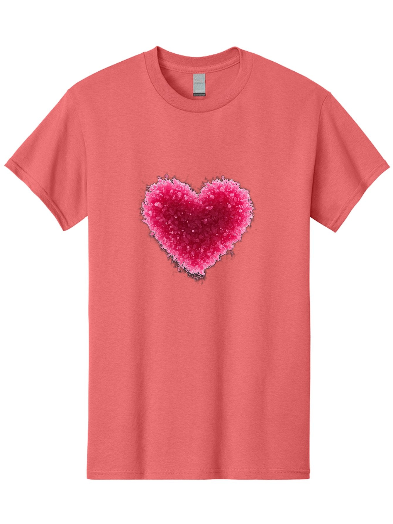 Pink-Heart-1 Men'S Graphic Tee, 100% Cotton, Comfortable Casual Summer Wear, Machine Washable, Vintage Camera, Old Camera, Antique Camera, Black Camera, Classic Photography, Photography Equipment, Nostalgic Device, Film Camera, Camera Art Baj672 9