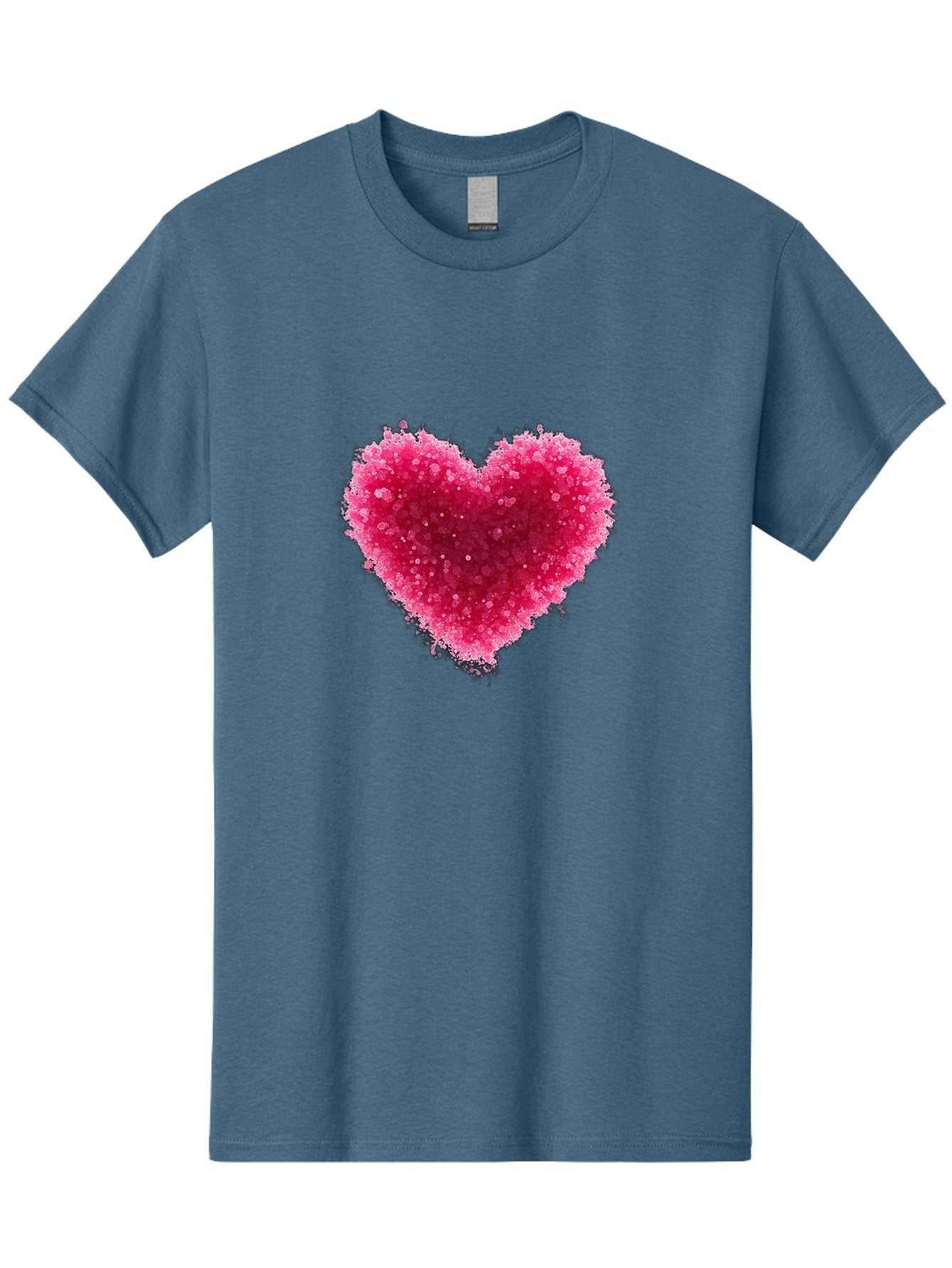 Pink-Heart-1 Men'S Graphic Tee, 100% Cotton, Comfortable Casual Summer Wear, Machine Washable, Vintage Camera, Old Camera, Antique Camera, Black Camera, Classic Photography, Photography Equipment, Nostalgic Device, Film Camera, Camera Art Baj672 6
